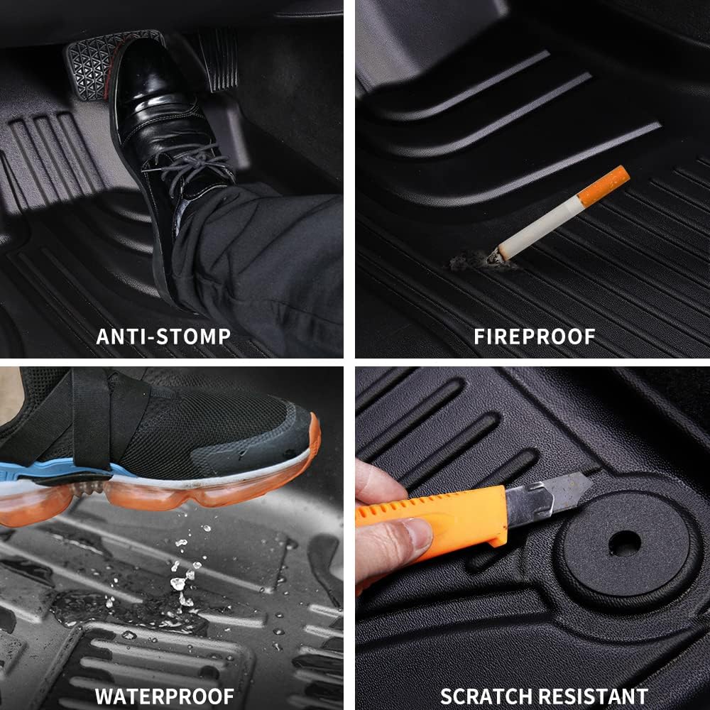 Black TPE Car Floor Liners X527