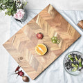 14x9 inch Acacia Wood Cutting Board, Pack of 2 T716