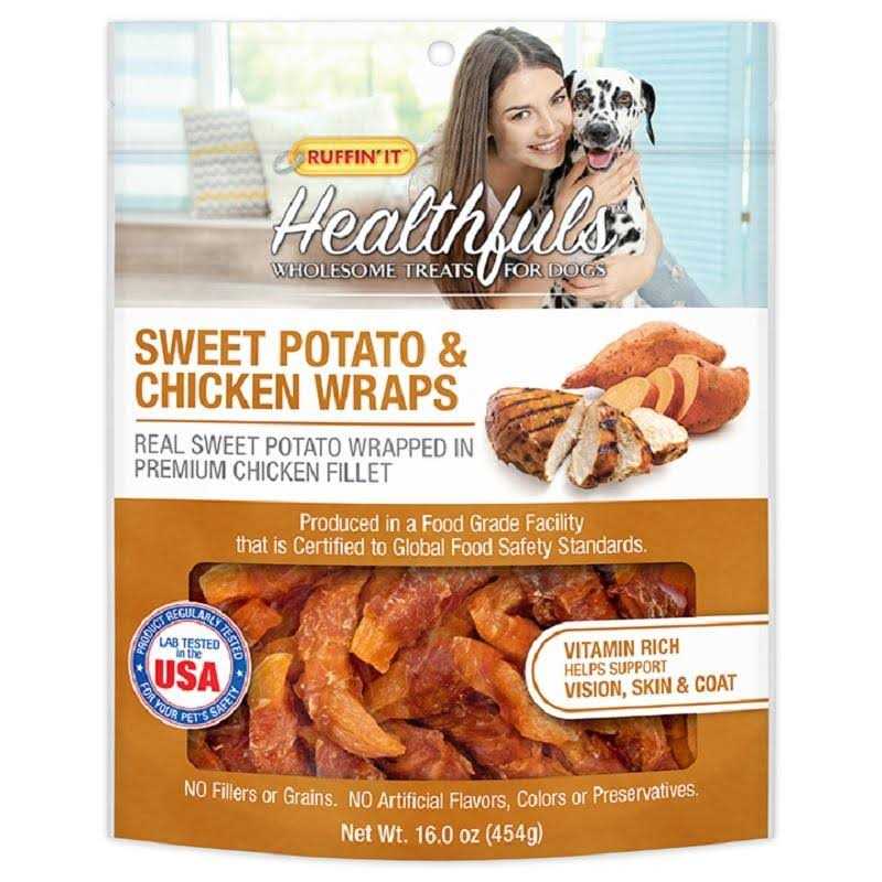 Sweet Potato & Chicken Wraps Dog Treats 16.0 oz K616135