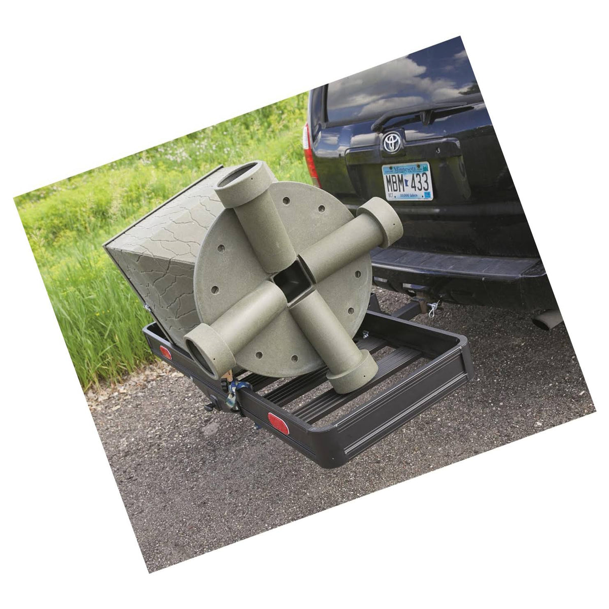 Aluminum Folding Cargo Carrier D6679