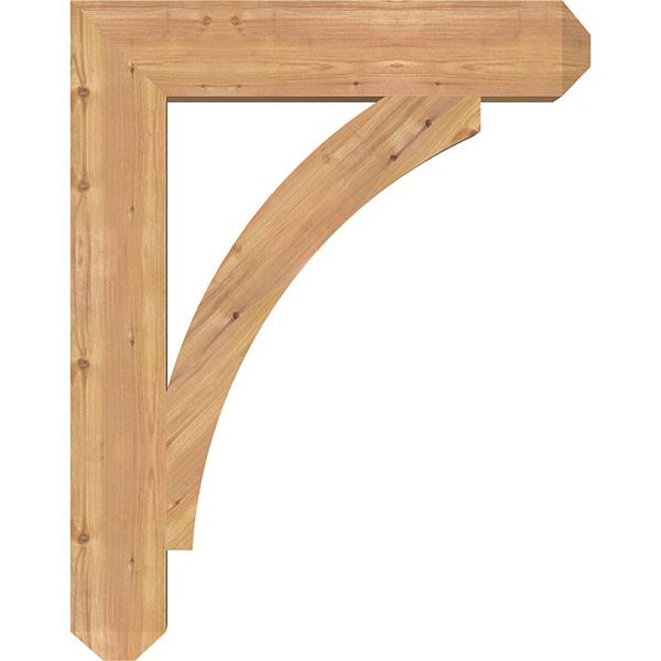 Western Red Cedar Craftsman Smooth Bracket A16327