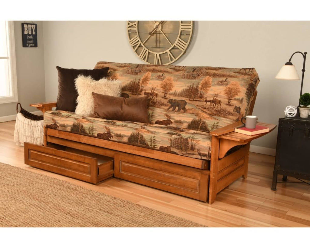 Full Futon with Storage Drawers R5764