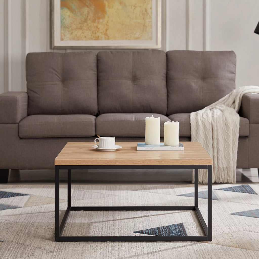 Natural Oak Square Coffee Table B679654