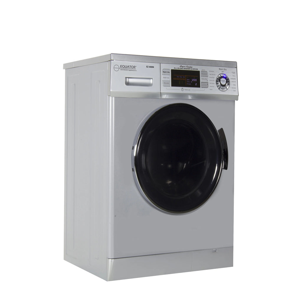 24 Inch Silver Washer Dryer Combo P66399