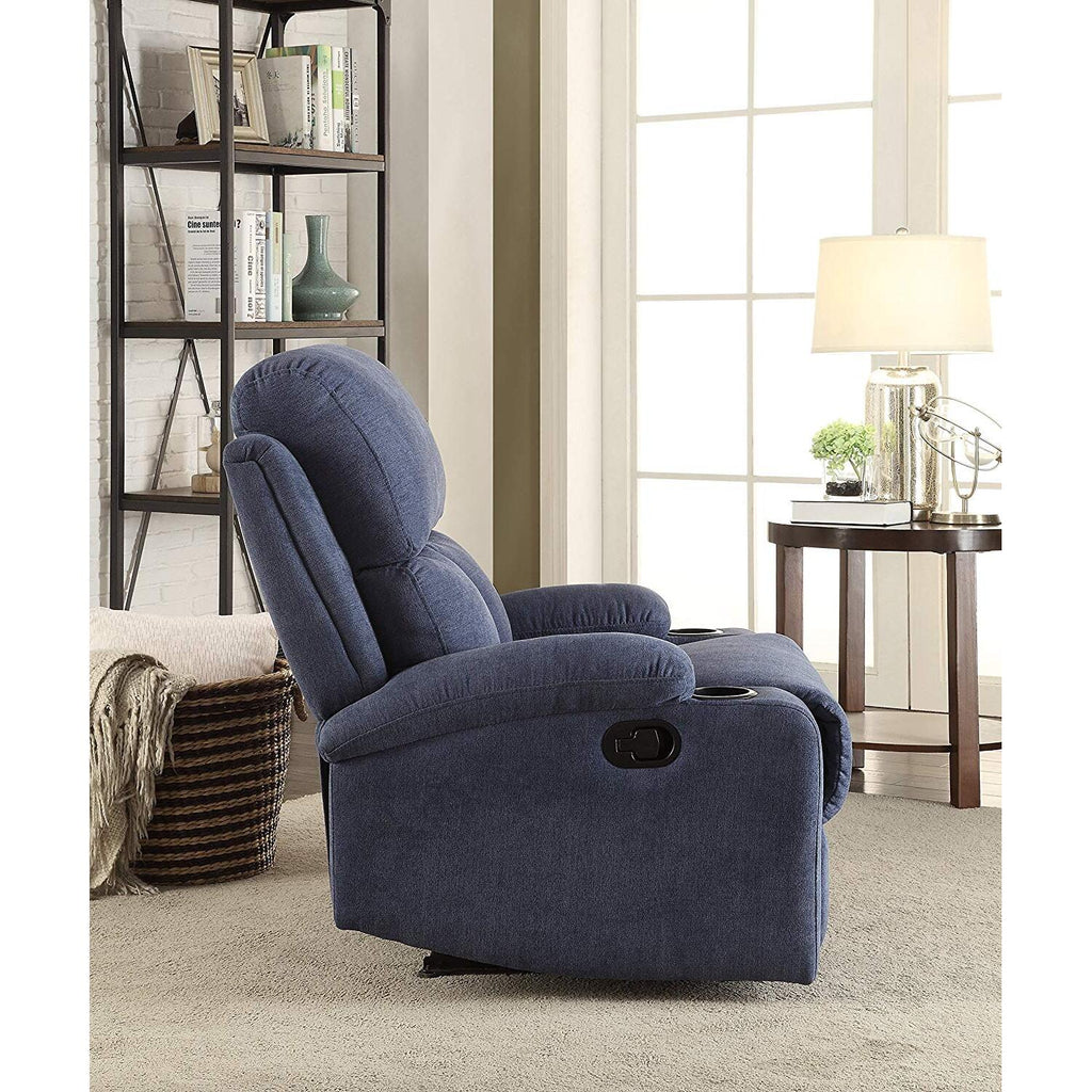 Blue Velvet Recliner Z700556