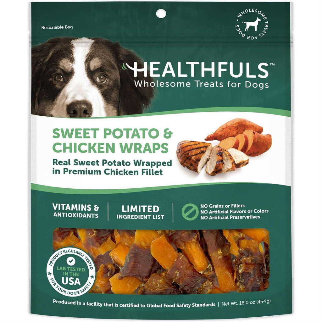 Sweet Potato & Chicken Wraps Dog Treats 16.0 oz K616135
