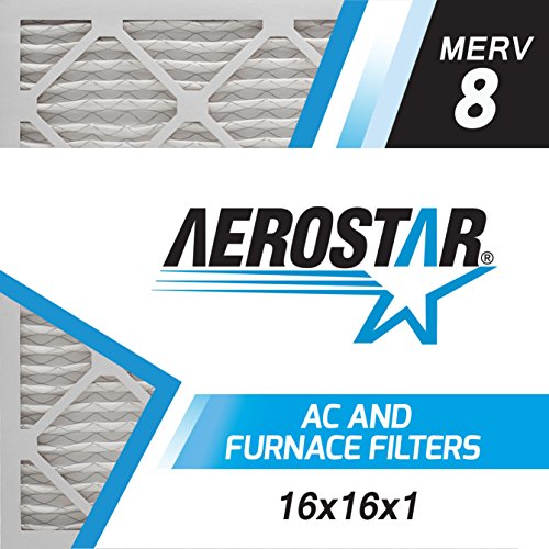 20x20x1 MERV 8 Pleated Air Filter, 6 Count M2817