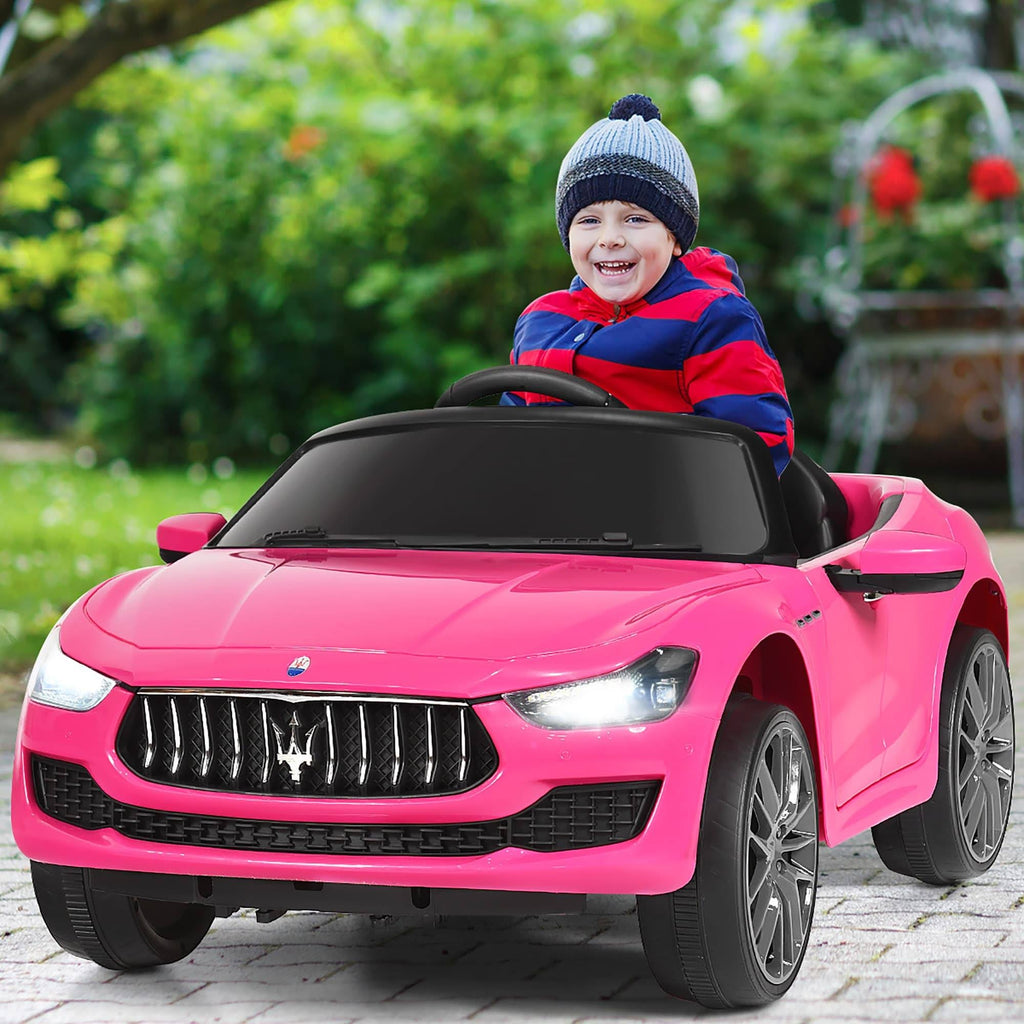 12V Kids Ride on Car with RC Remote Control Black F832