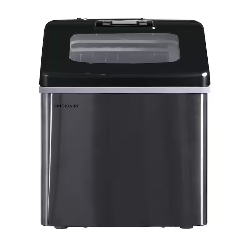 40 lb. Freestanding Ice Maker in Black Stainless A89454