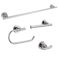 4-Piece Polished Chrome Bathroom Accessory Kit E11511