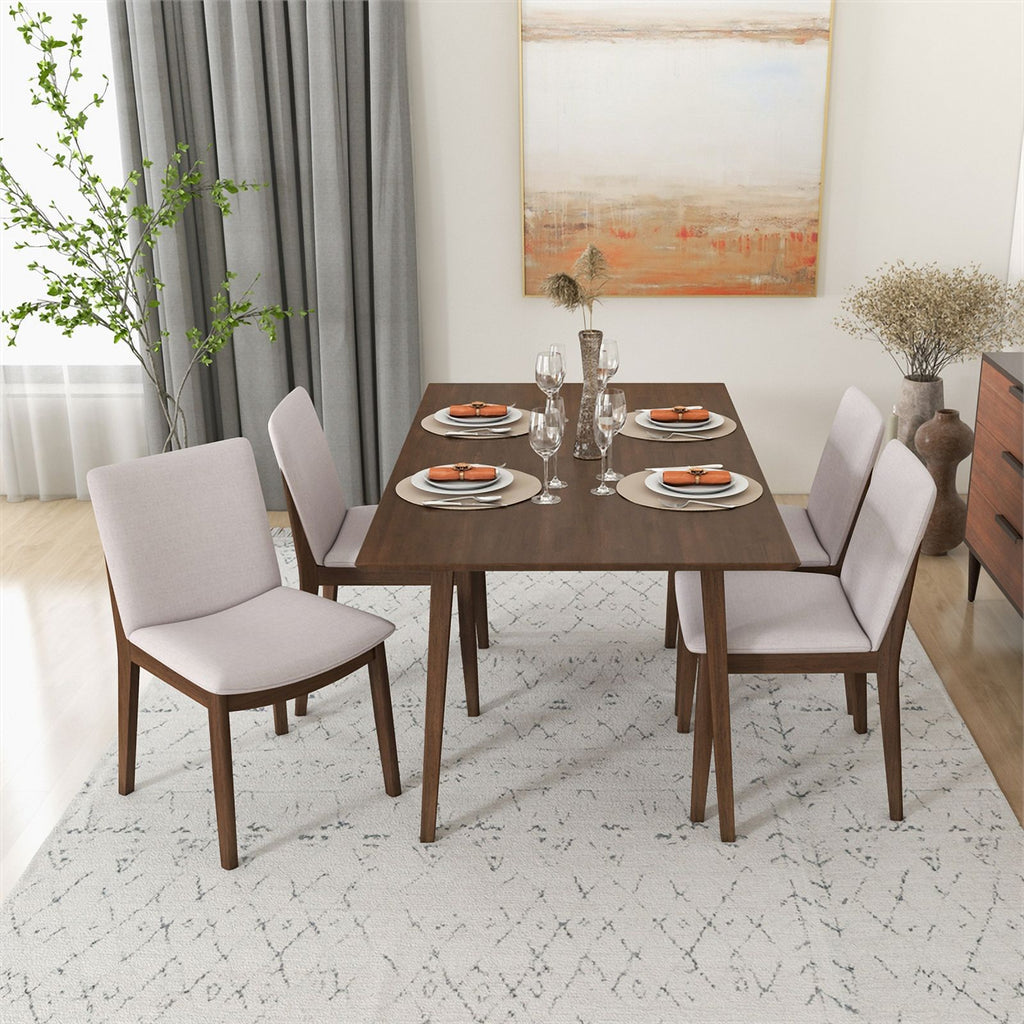 Mid Century Modern Kitchen Table and Chairs for 4 I317