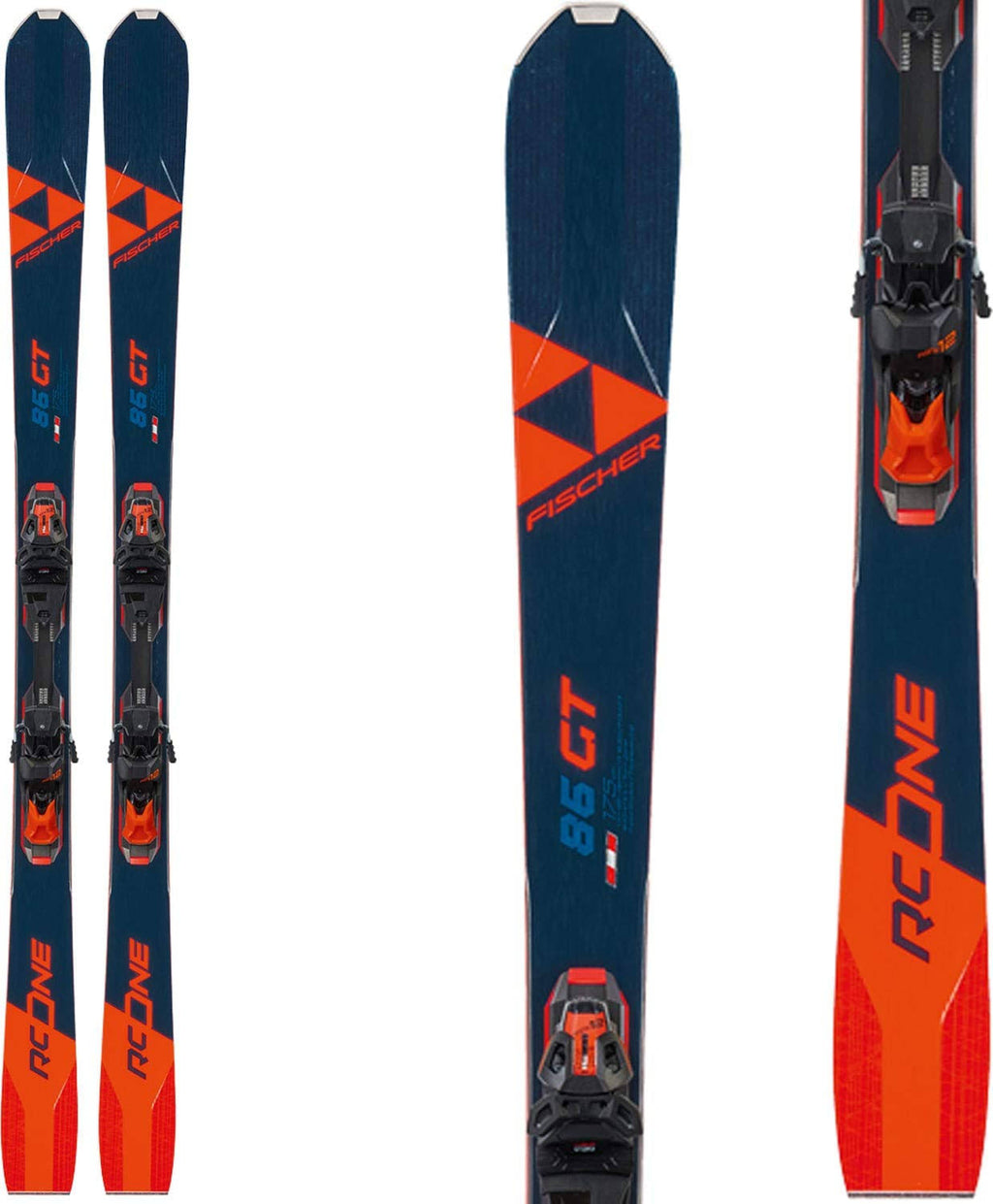 RC One 86 GT Skis with RSW 12 GW Bindings V186067