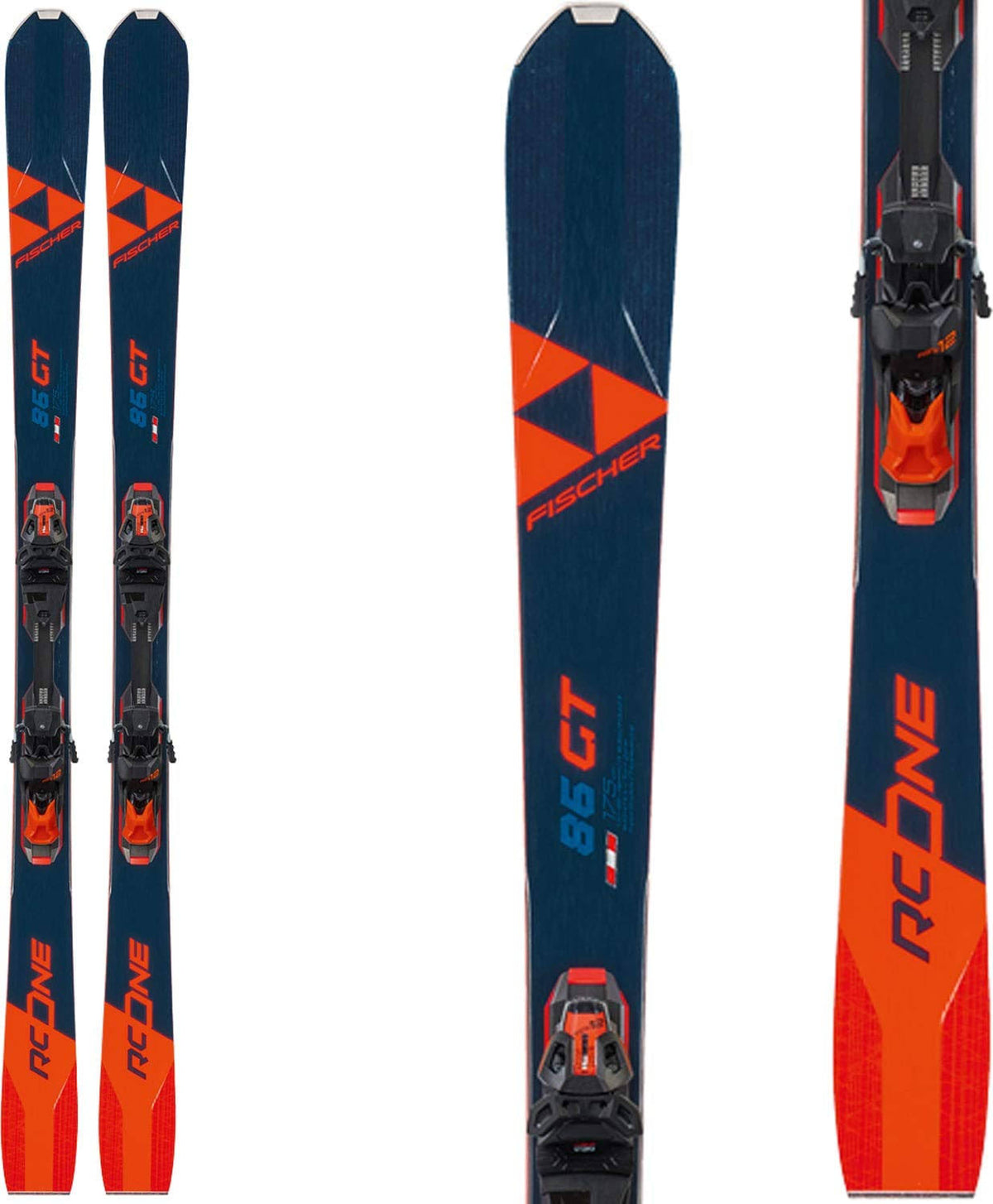 RC One 86 GT Skis with RSW 12 GW Bindings V186067