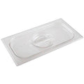 1/3 Size Polycarbonate Clear Hotel Pan Cover K3137