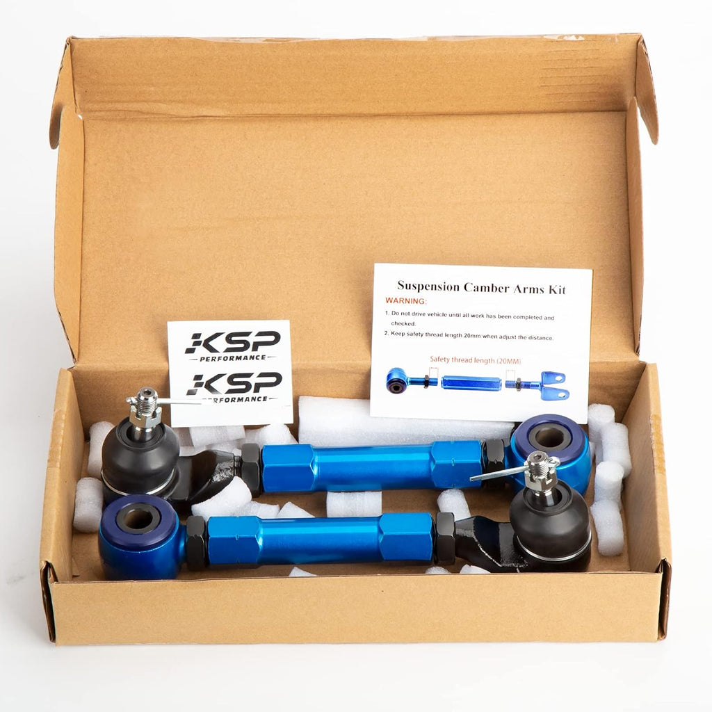 Lower Camber Arms Adjustable Blue Rear Camber Kits J83693