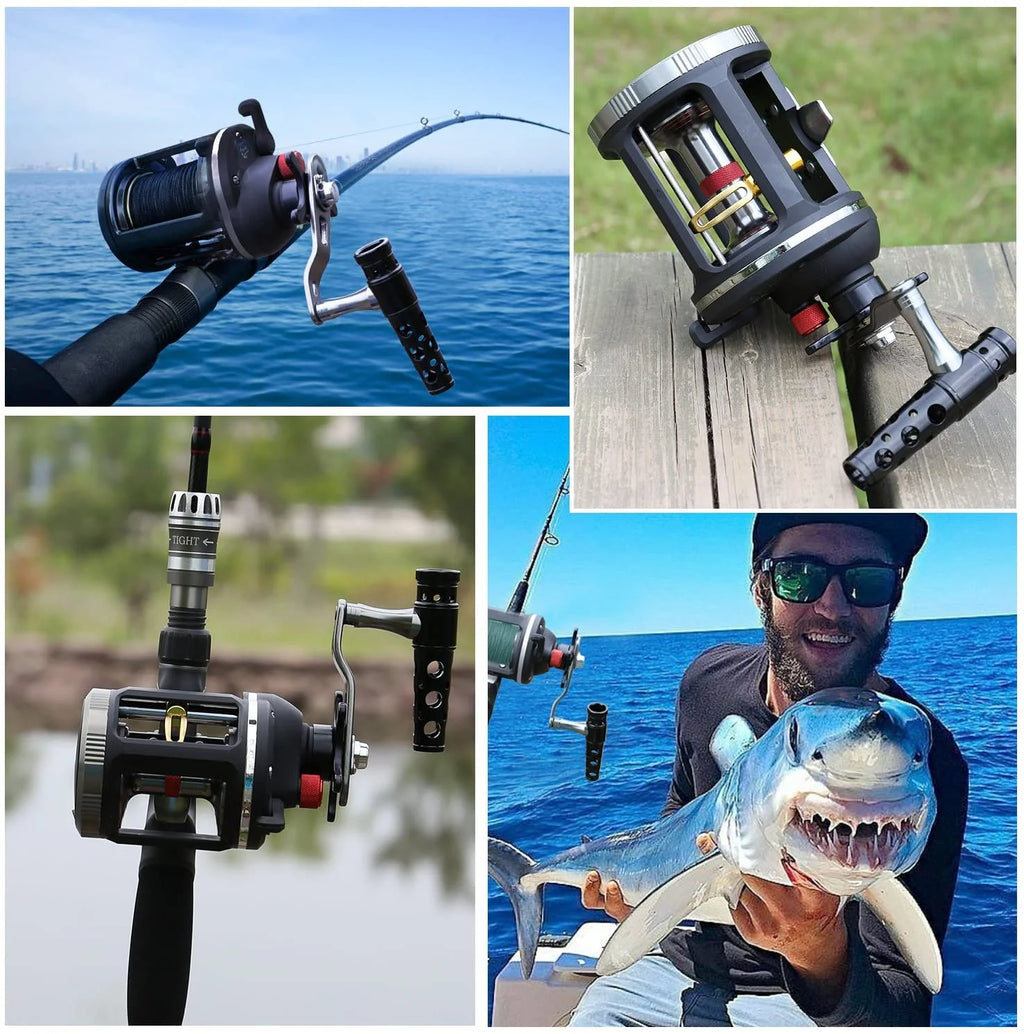14+1BB Level Wind Trolling Fishing Reel D59607