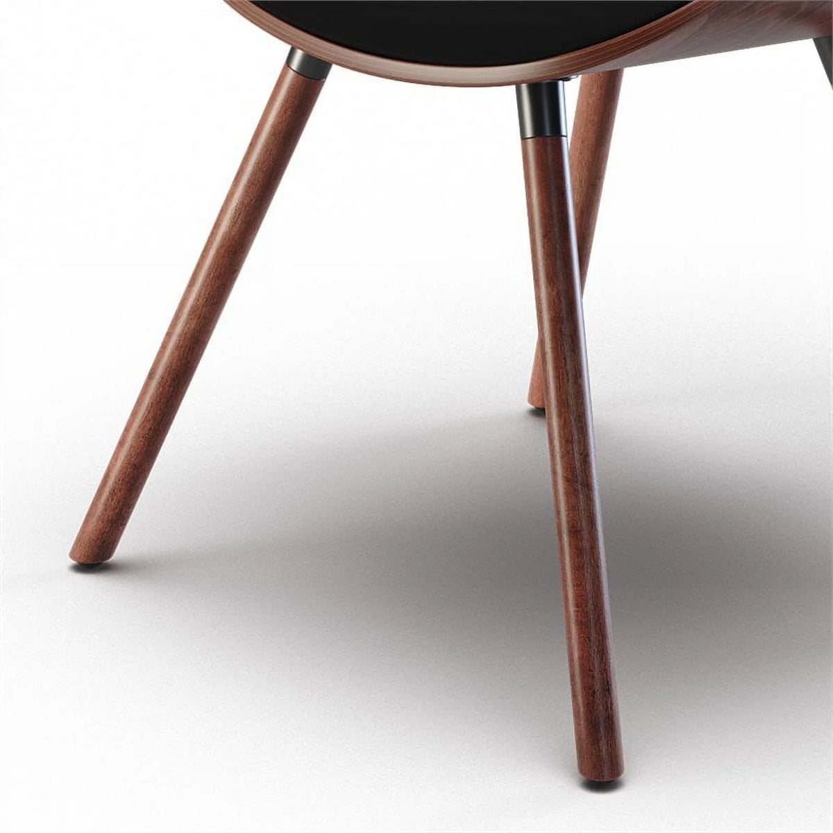 Black Faux Leather Dining Chair Z108909