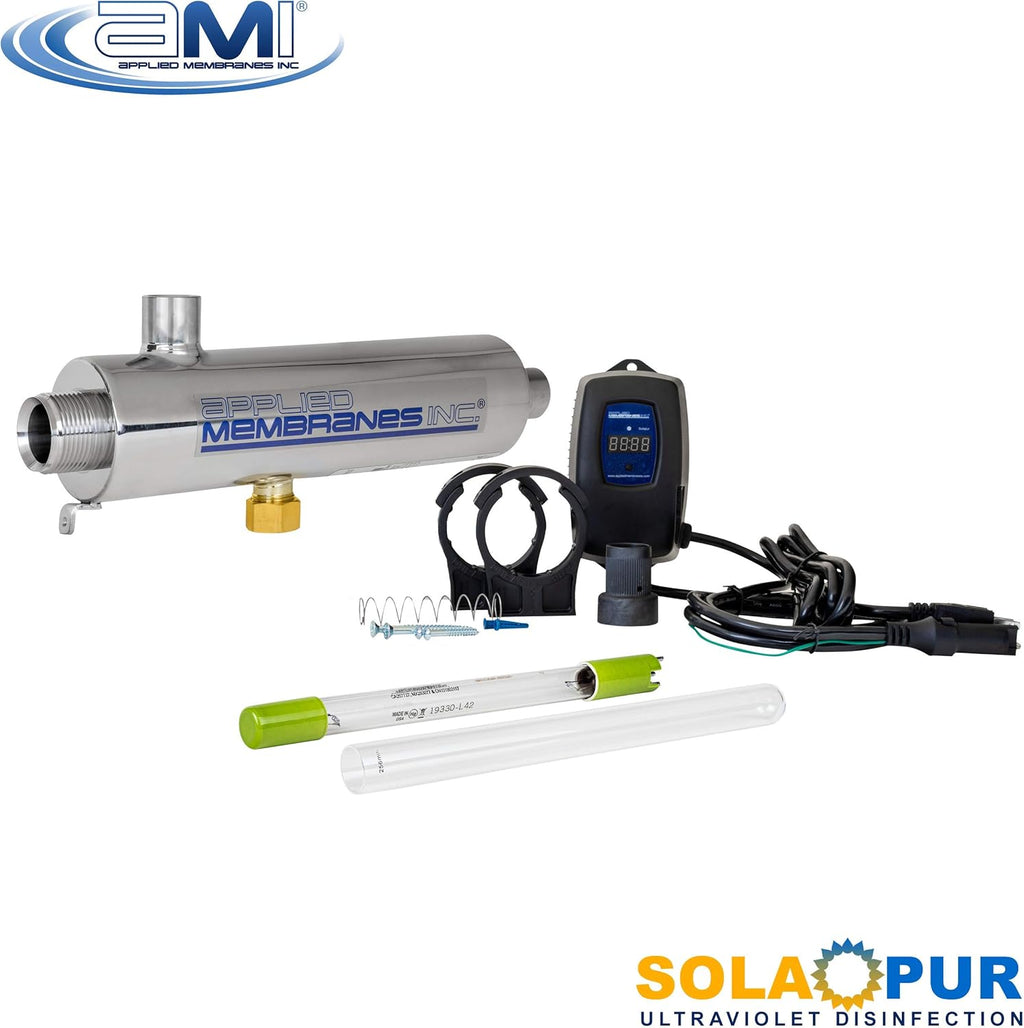 Ultraviolet Water Purifier UV Sterilizer Filter 2 GPM S8971