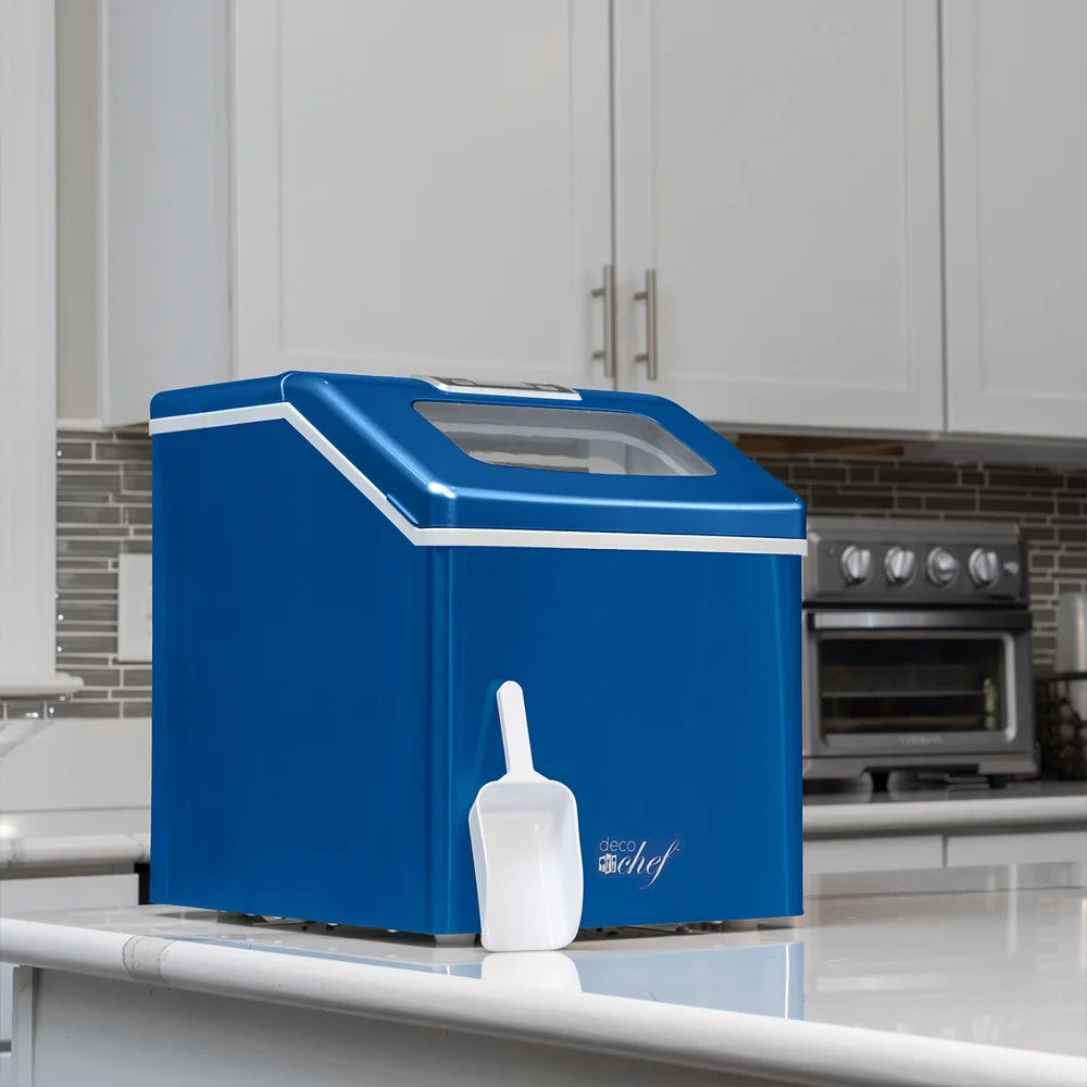 Blue Countertop Portable Ice Maker X989615