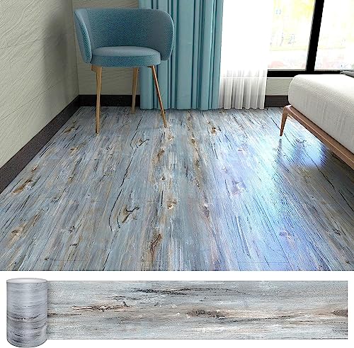 Grey Wood Peel and Stick Vinyl Floor Tile, 36 Pack S363080