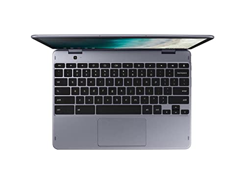Plus 2-in-1 12.2" Touch-Screen Chromebook - Intel Celeron - 4GB Memory - 32GB eMMC Flash Memory - Stealth Silver R47570