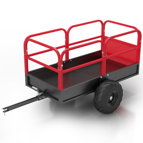 Heavy Duty Steel Dump Cart with 1700-Pound Capacity S6521