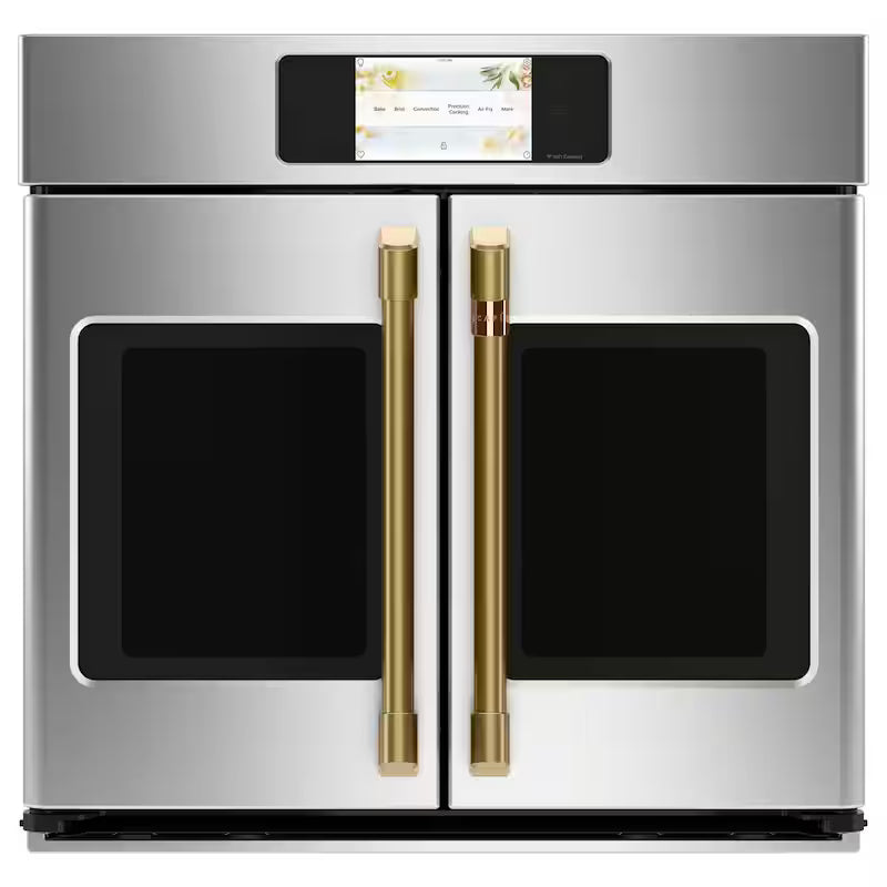 Single Wall Oven Handle Kit in Brushed Brass L995