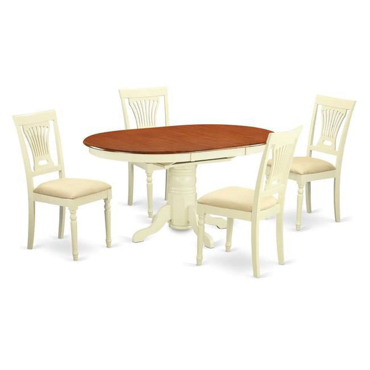 Microfiber 5 Piece Dinette Set F2269