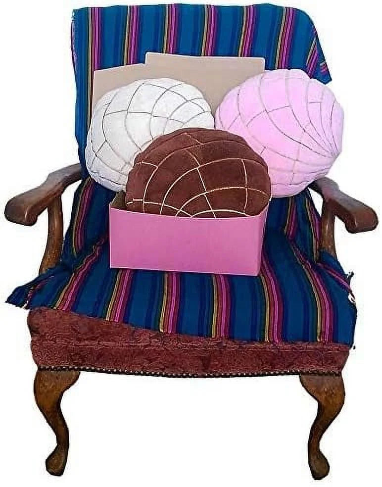 Strawberry Pan Dulce Concha Plush Pillow K9401
