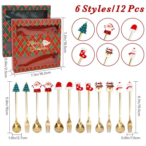 12 Pc Gold Stainless Steel Cutlery Set B761