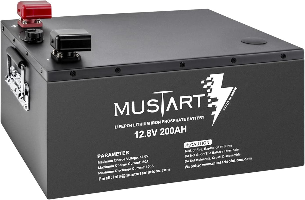 12.8V 180Ah Lithium Iron Phosphate Battery with Smart BMS J2466
