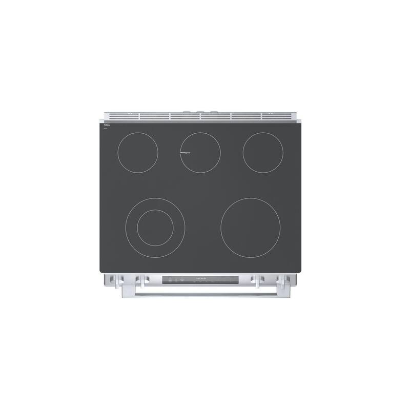 30 in. 5 Element Slide-In Electric Range in Stainless Steel D4217
