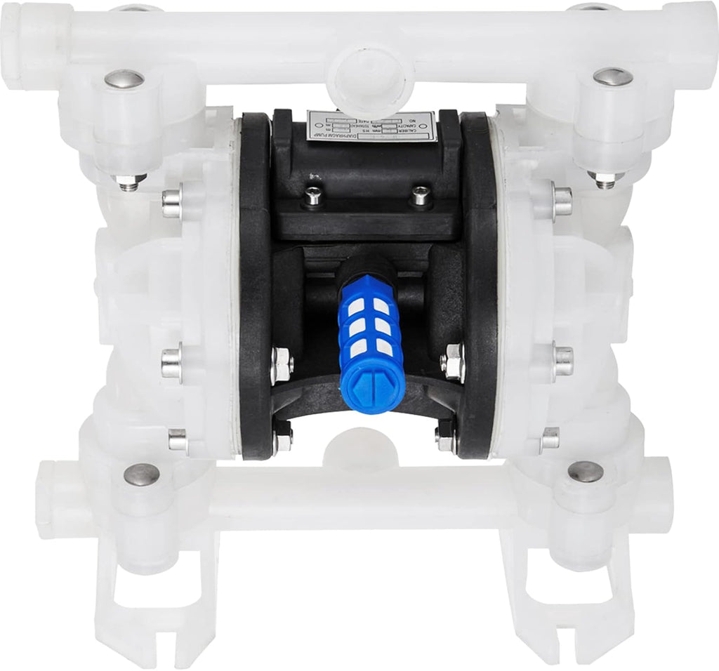 1/2 inch Air-Operated Double Diaphragm Pump 7GPM Max Flow Pneumatic Nitrile 100PSI A467