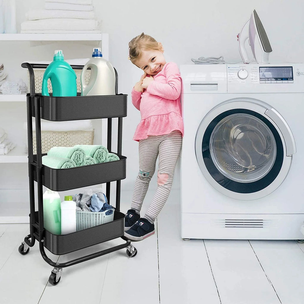 3-Tier Rolling Trolley V223057