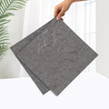 Waterproof Peel and Stick Vinyl Floor Tile, 36 Pack 54 Sq.Ft Wood Plank, 36" x 6" Dustgray V974