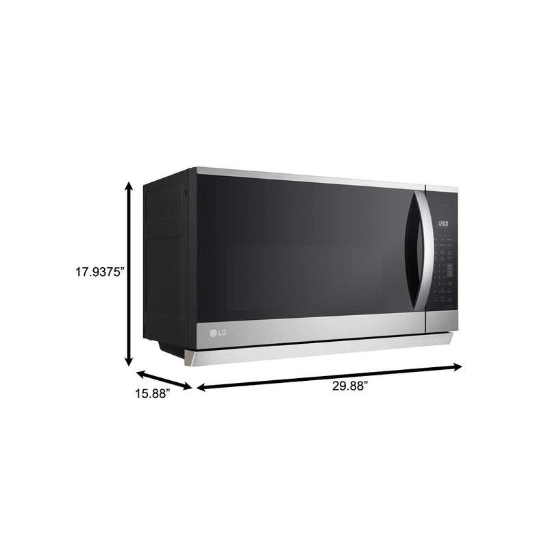 1,050-Watt Stainless Steel Over-the-Range Microwave Oven Q143