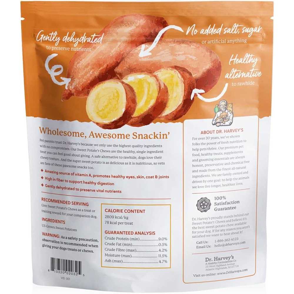 Sweet Potato Dog Treats S598250