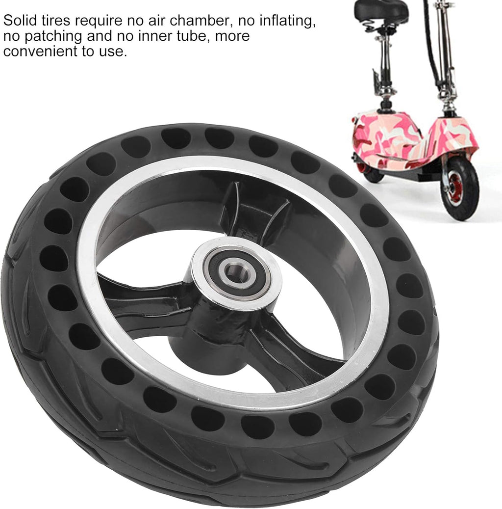 200x50 Solid Rubber Wheel with 8-inch Hub, Pack of 2 K917028