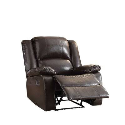 Leather Match Manual Home Theater Recliner U909