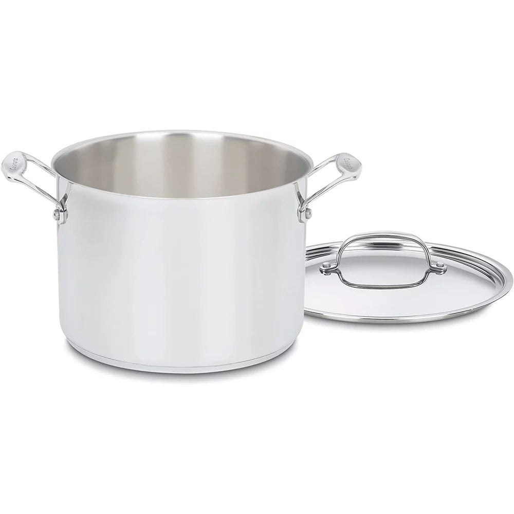 7-Piece Stainless Steel Cookware Set with Wall Mounted Rack R3043