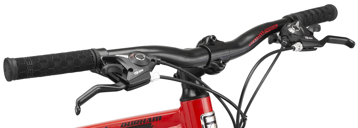 26-in. Mountain Bike, Red and Black, 21 Speeds Q485942