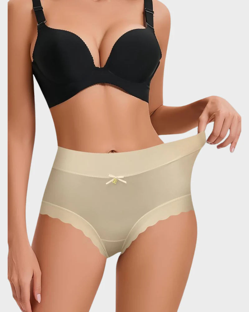 High-Waist Seamless Briefs 6 Pack V72668
