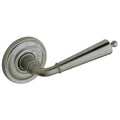 2 in. Pair of Colonial Estate Levers Without Rosettes, Distressed Antique Nickel N78599