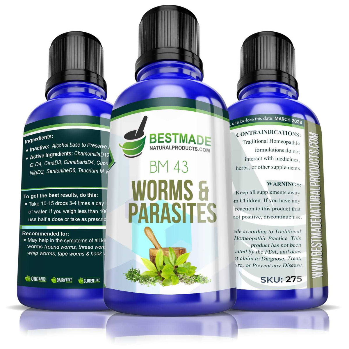 Worms and Parasites Remedy G51716