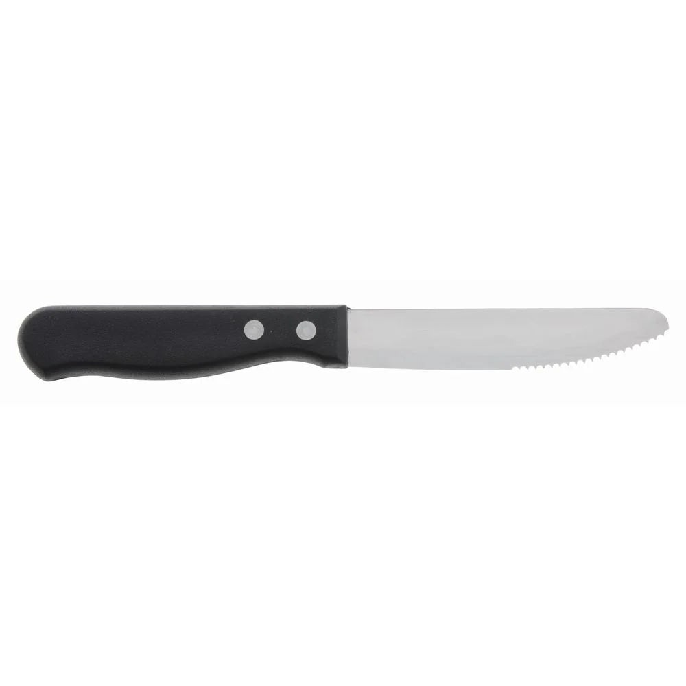 Steak Knives with Polypropylene Handle and Rounded Blade Case of 12 V994