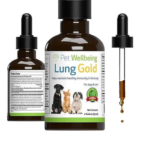 2 oz Herbal Lung & Respiratory Supplement for Dogs Y285
