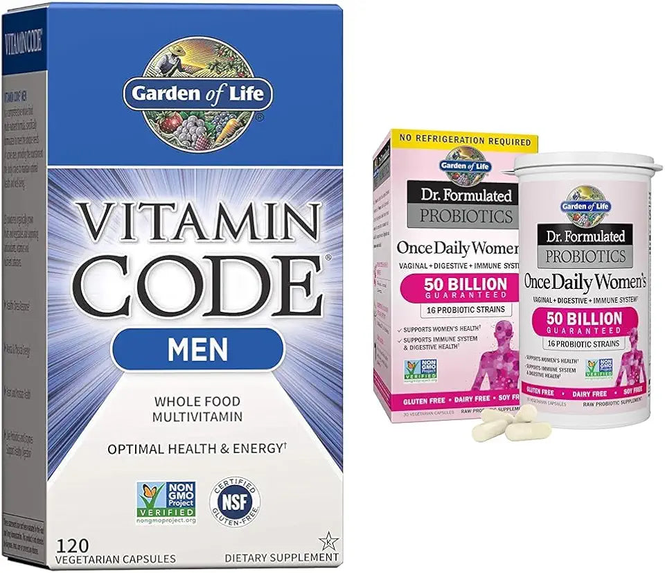 120 Count Multivitamin and 30 Count Probiotics Bundle D44624