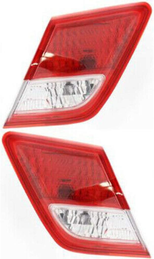 Toyota Camry Inner Tail Light Unit 2007 2008 2009 Pair X4749