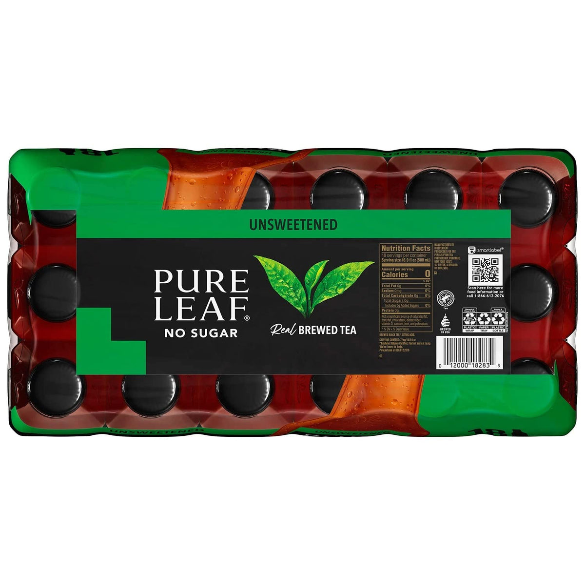 Unsweetened Iced Black Tea, 18 pk./16.9 oz. Z414723