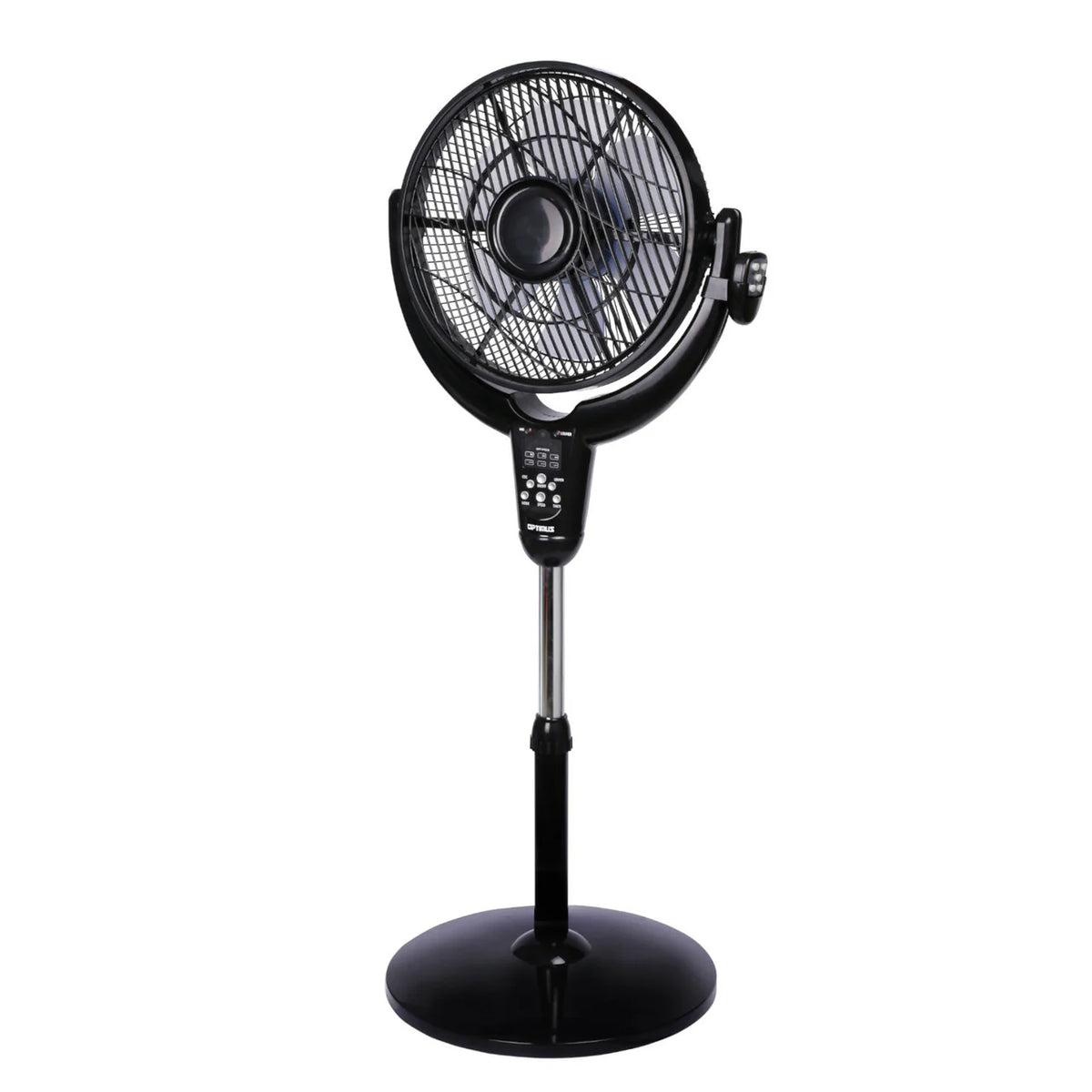 14'' Pedestal Fan with Remote LED Timer J293